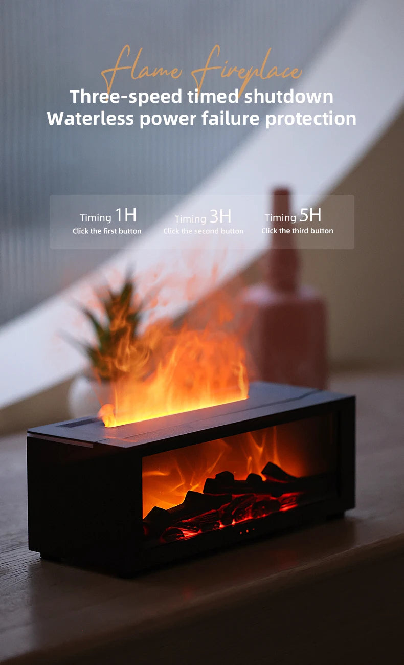 Fireside Aroma Diffuser Black